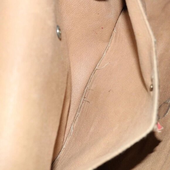 GUCCI GG Supreme Web Sherry Line Clutch Bag PVC Beige Red 89 01 031 Auth 67735 - Picture 12 of 15